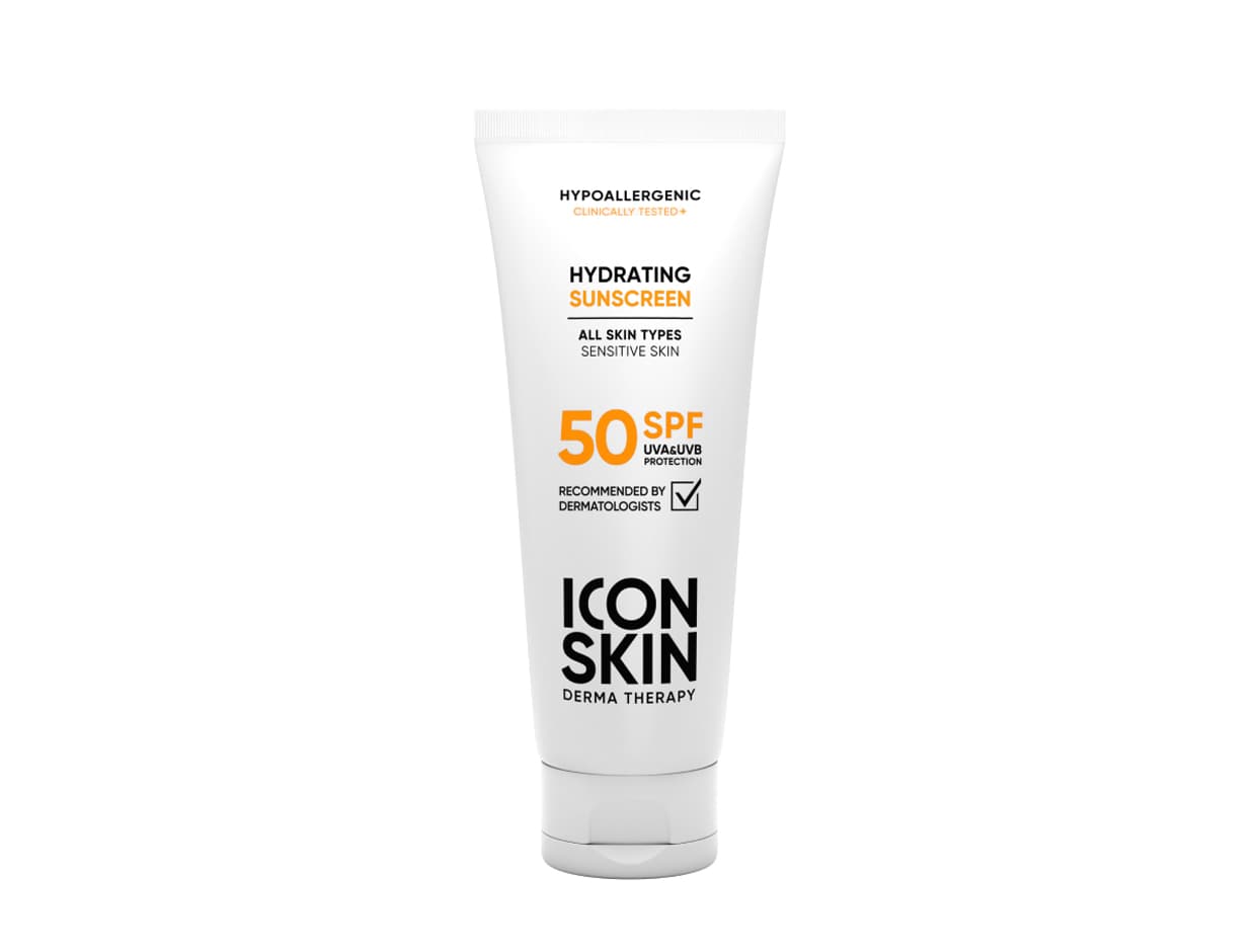 Увлажняющий солнцезащитный крем spf 50